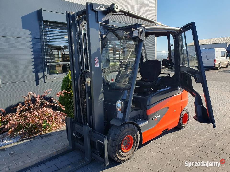 Wózek widłowy LINDE E25L01 11r Duplex skok 3275m Linde Proszowice