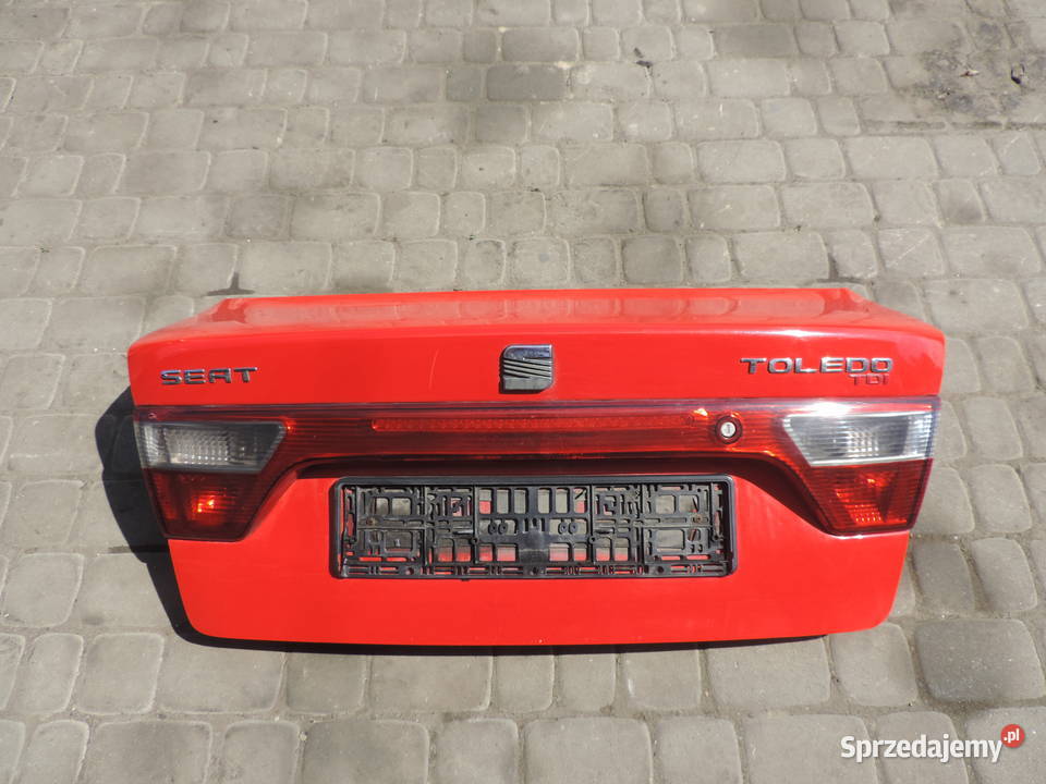 SEAT TOLEDO 2 KLAPA TYLNA BAGAŻNIKA LP3G Części samochodowe Nowy Sącz sprzedam
