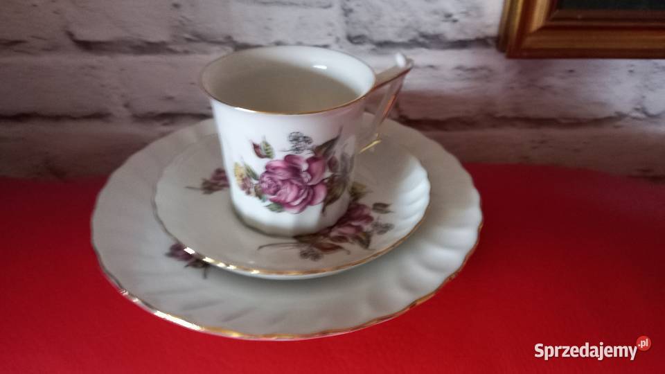 Trio fajny prezent stara porcelana Warszawa