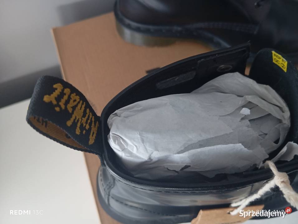 Dr Martens 101 Botki z 6 dziurkamiCzarny Olszyna