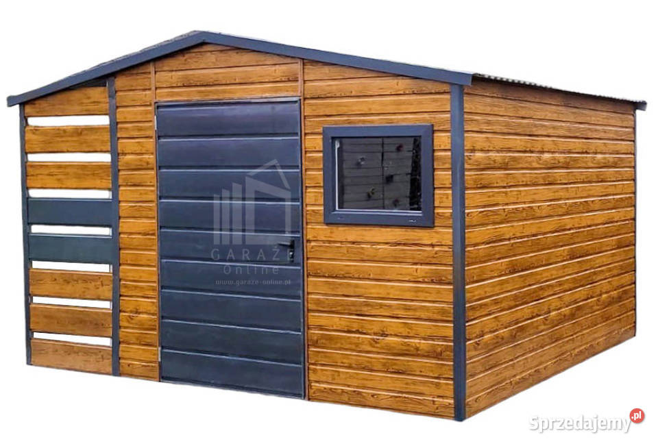 Schowek Domek Ogrodowy 25x25m Wiata 1m Drzwi Sanok