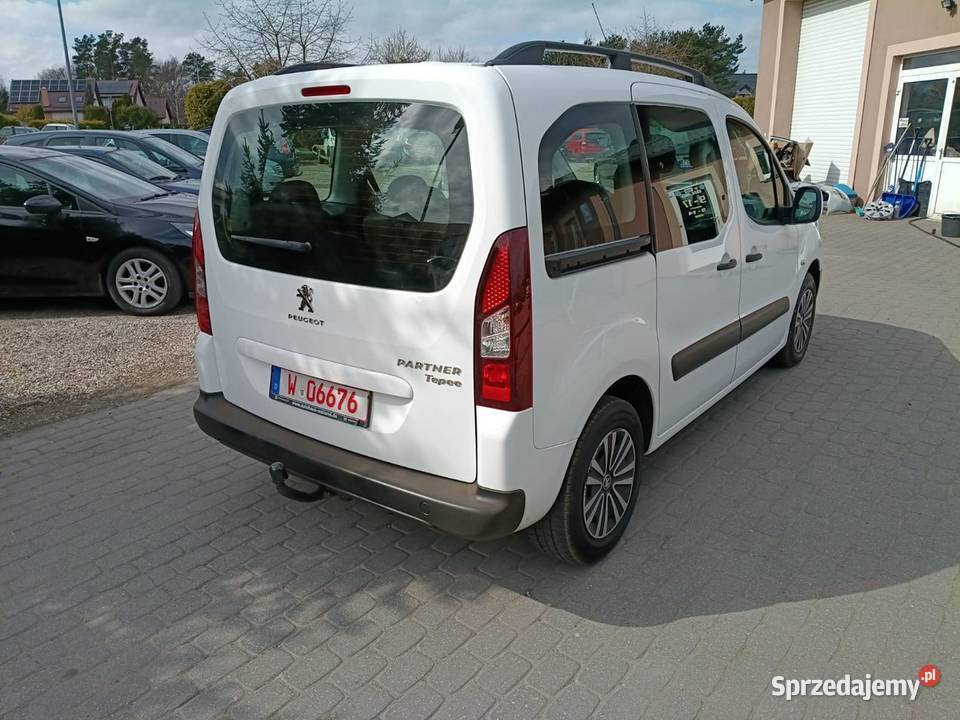 PEUGEOT PARTNER 16 benzyna sprowadzony opłacony
