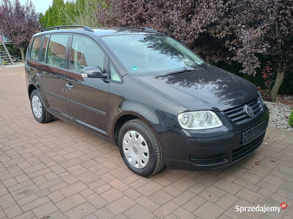 VW Touran 2004r 16 MPi 102 KLIMATRONIK Tempomat autoalarm Volkswagen Witkowo