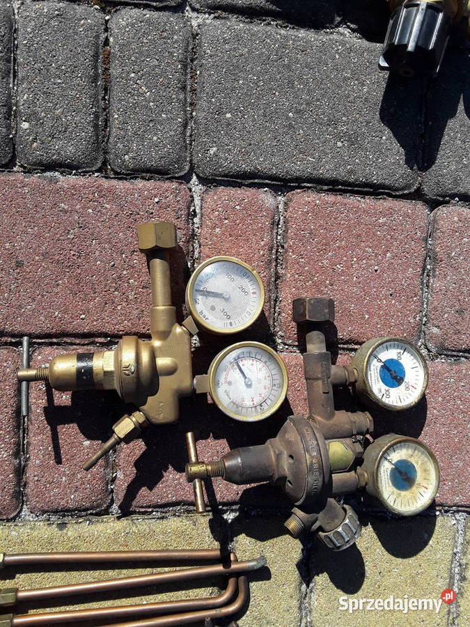 Butle gazowe tlen acetylen węże palniki komplet Pozostałe