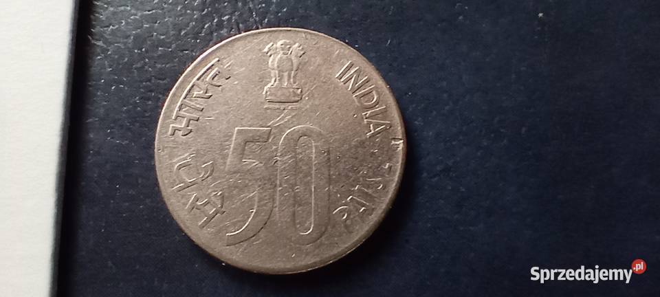 Stare monety 50 pajs 1994 Indie Lesko