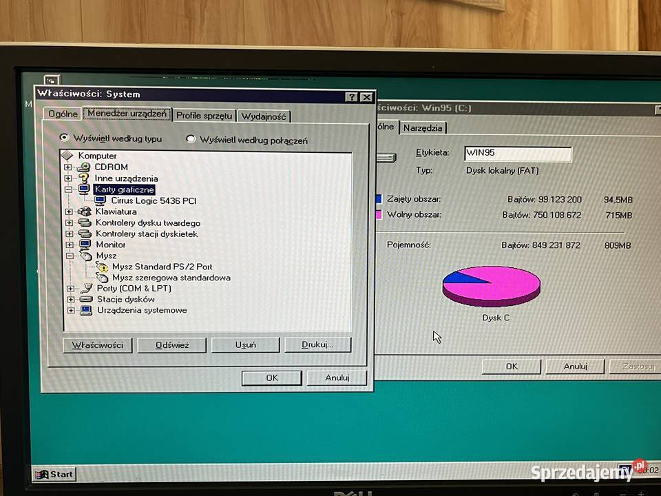 Zabytkowy komputer PC Compaq Deskpro 2000 5120 Brzana sprzedam
