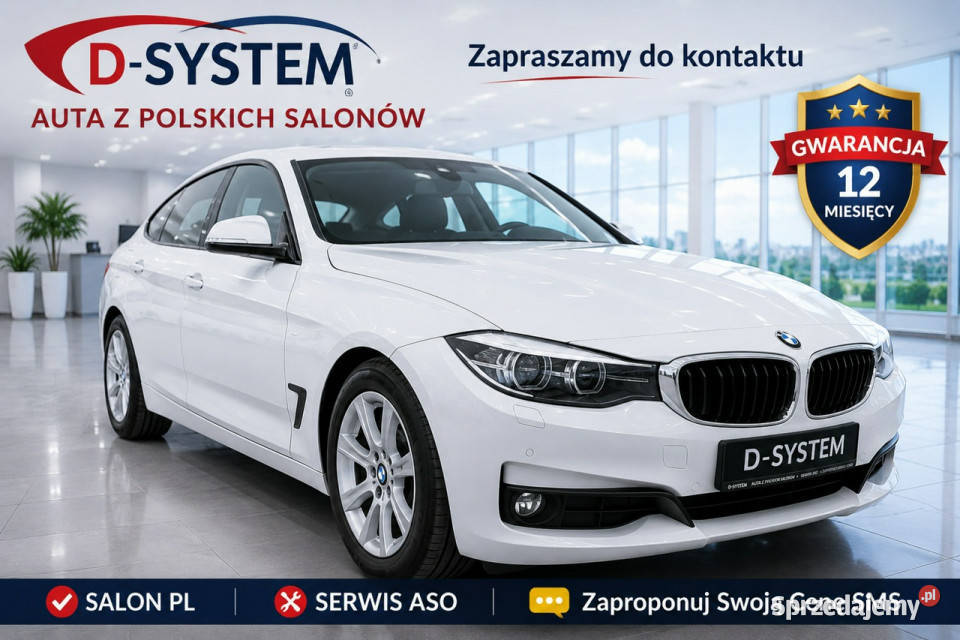 BMW 3GT 2020 GT GRAN TURISMO Fvat Salon Polska autoalarm Białystok