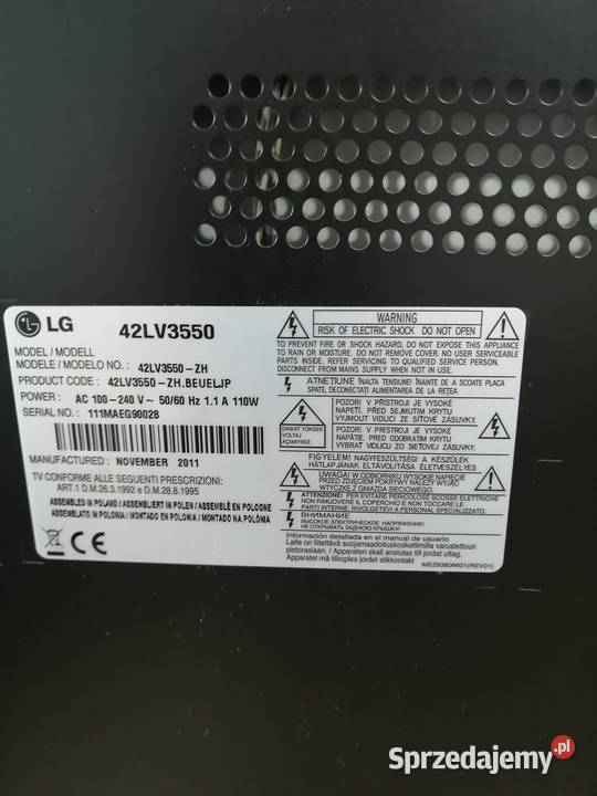 Telewizor LG 42 cale
