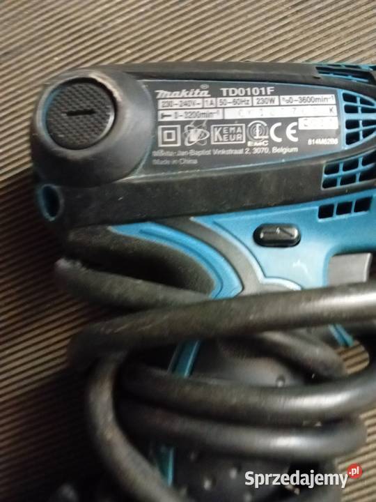 Makita TD0101F małopolskie Myślenice