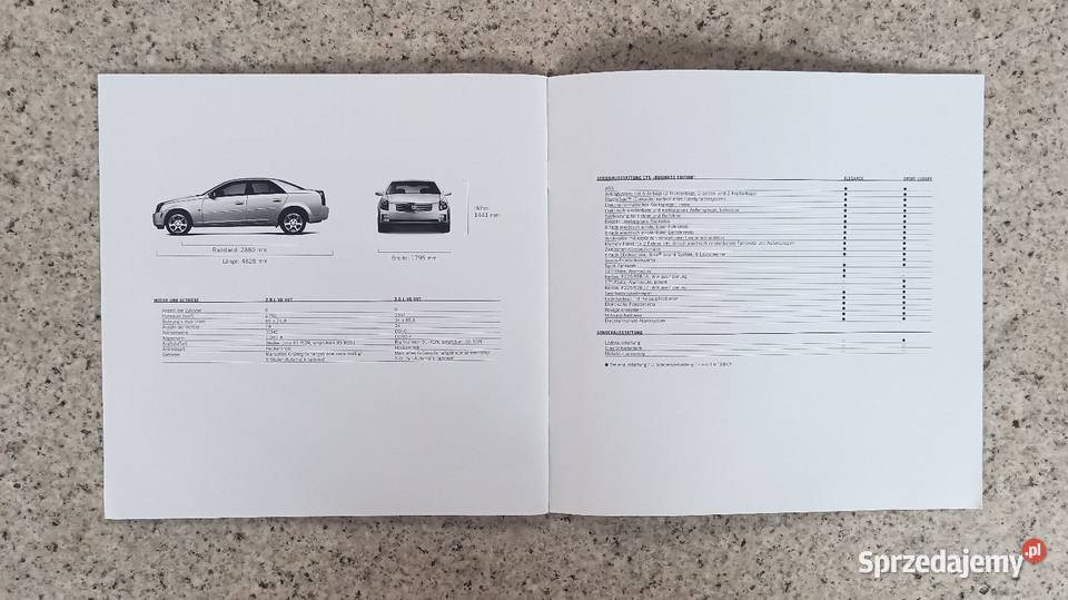 Cadillac CTS Business edition Prospekt śląskie