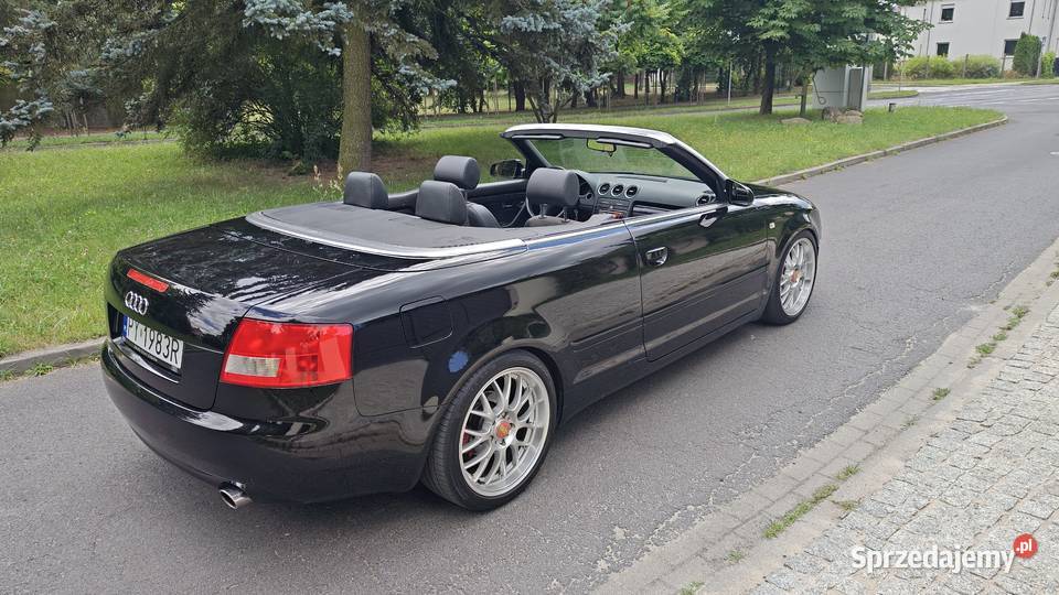 Audi A4 Cabrio 24 V6 manual BBS Sline gleba Rokietnica sprzedam