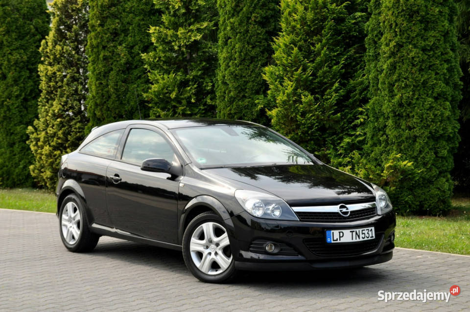 Opel Astra GTC 14i90GTCCzarnaKlimatronikI Ostrów Mazowiecka sprzedam