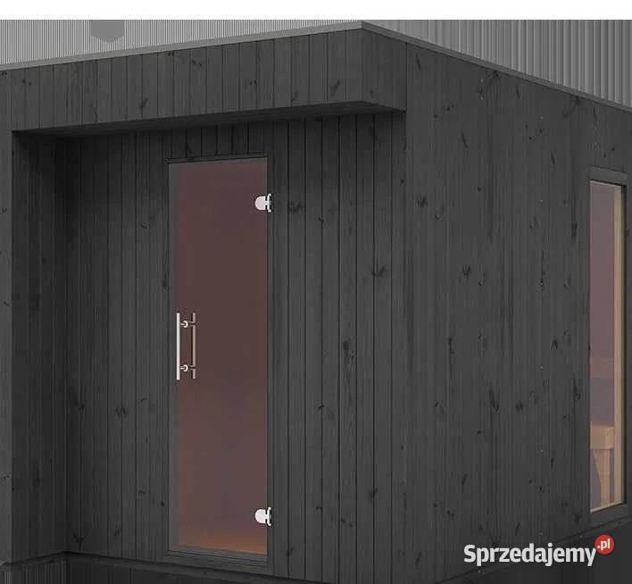 Nowoczesna Sauna Ogrodowa Zewnętrzna z Montażem Chojnice