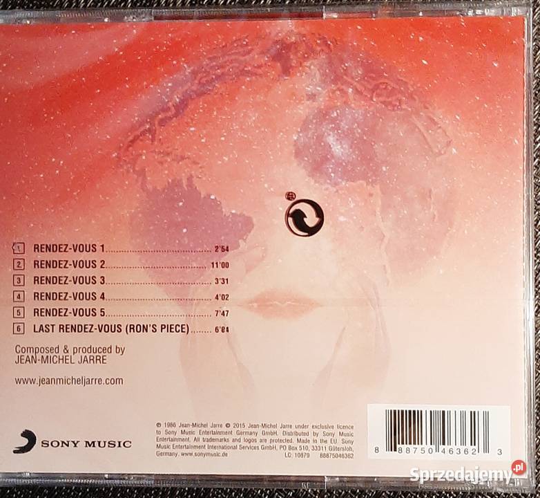 Znakomity Album CD JeanMichel Jarre RendezVous Katowice sprzedam