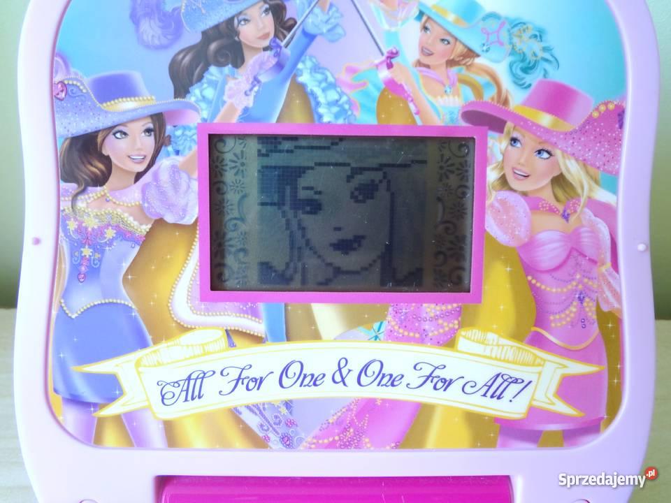 Edukacyjny laptop LCD dziecka Barbie Mosqueteira