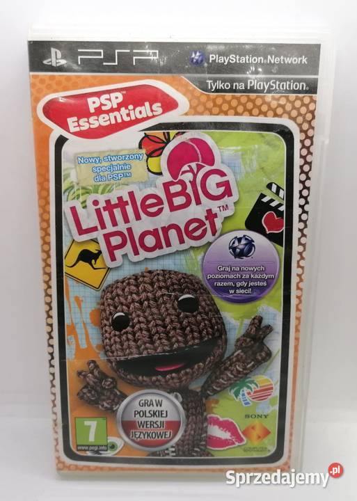 Gra na PSP LittleBigPlanet Sony PSP Elbląg sprzedam