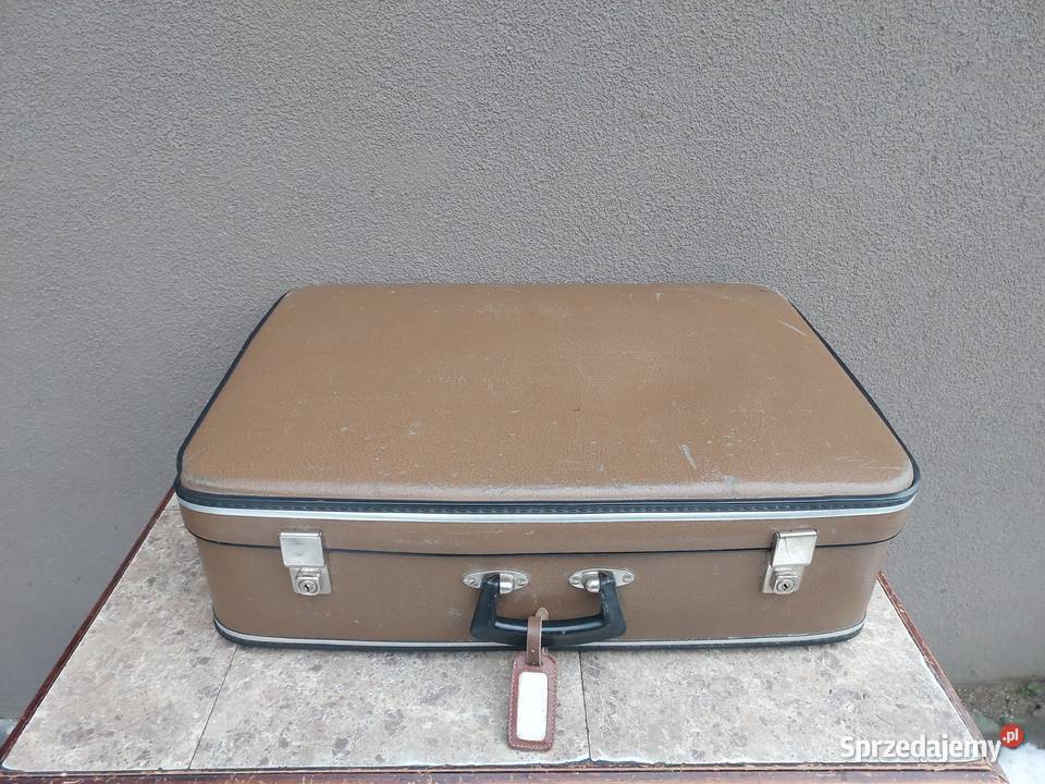 Stara angielska walizka podróżna Cheney Tczew