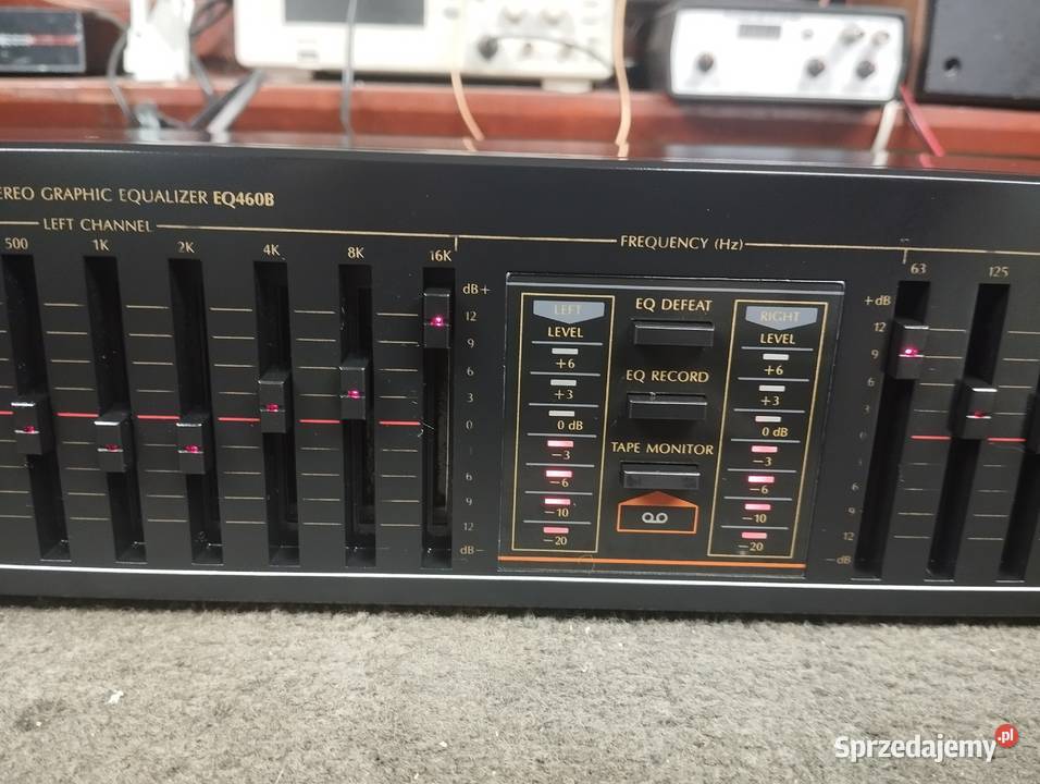 korektor graficzny equalizer Sherwood EQ460B Zabrze