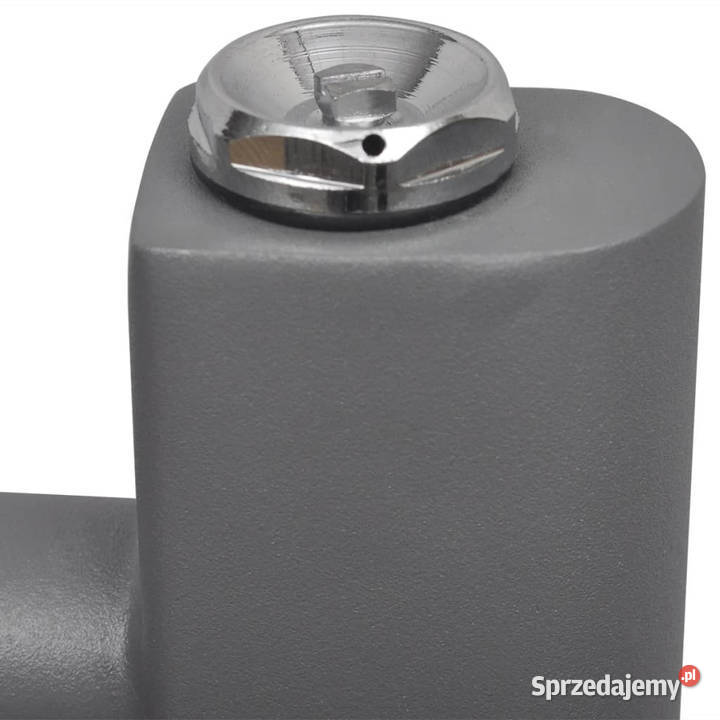 Grzejnik łazienkowy wygięty 480 x 480 mm szary sprzedam