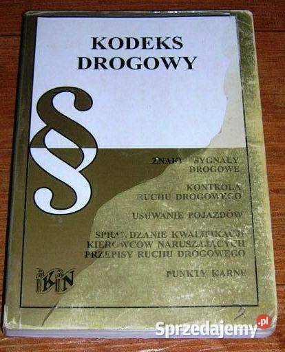 Kodeks Drogowy ISBN 8360030189