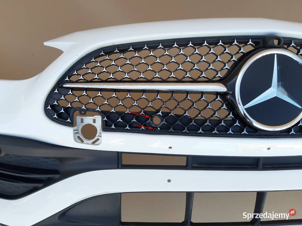 CKLASA W206 AMG ZDERZAK PRZÓD GRILL KRATKI PDC Trzciel