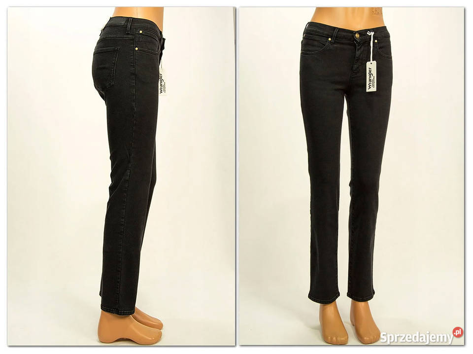 Spodnie damskie Wrangler High Slim Total Eclipse Pisz