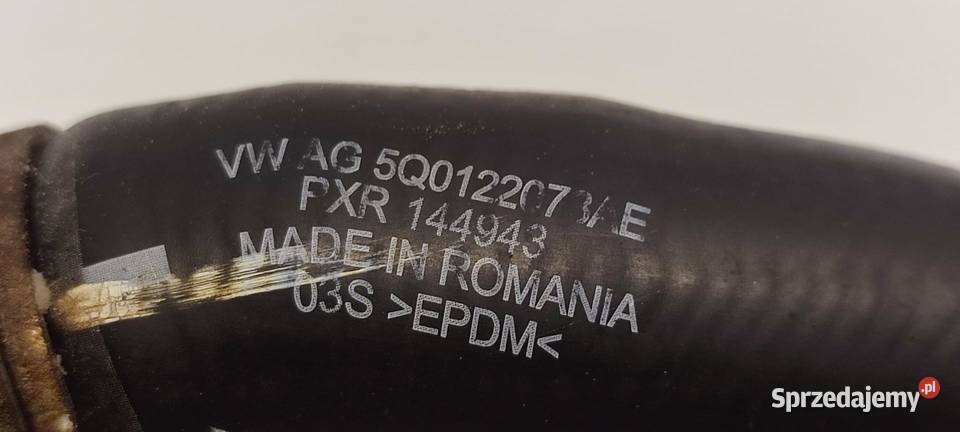 AUDI Q3 8U RURA PRZEWÓD WODY 5Q0122078AE