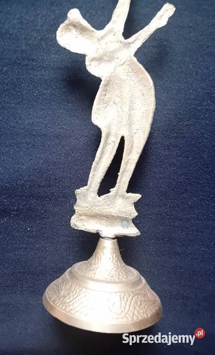 Mosieżny świecznik Indie lata 80e XX w sprzedam