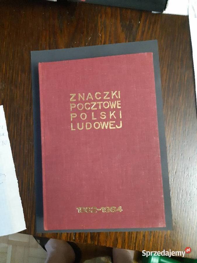 klaser jubileuszowy tom XV ze znaczkami Filatelistyka