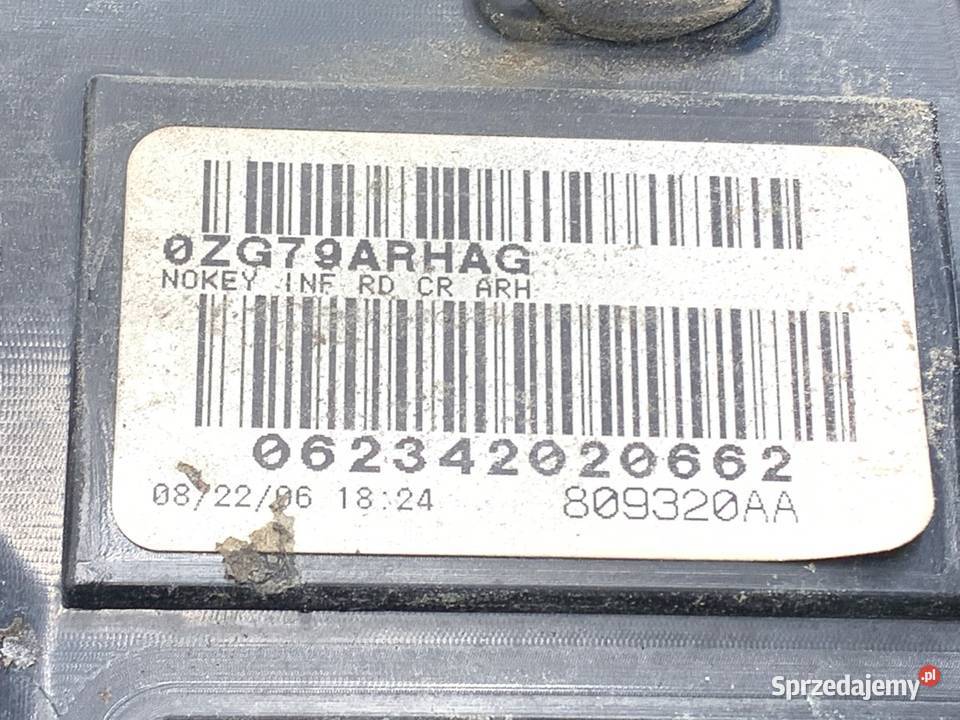 LISTWA KLAPY TYŁ DODGE CALIBER Hatchback podkarpackie