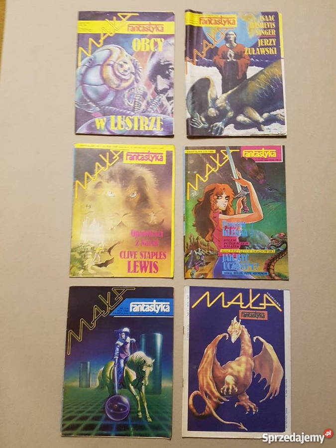 Fantastyka miesięcznik 90 01 Fantastyka Kultura i Rozrywka Żary