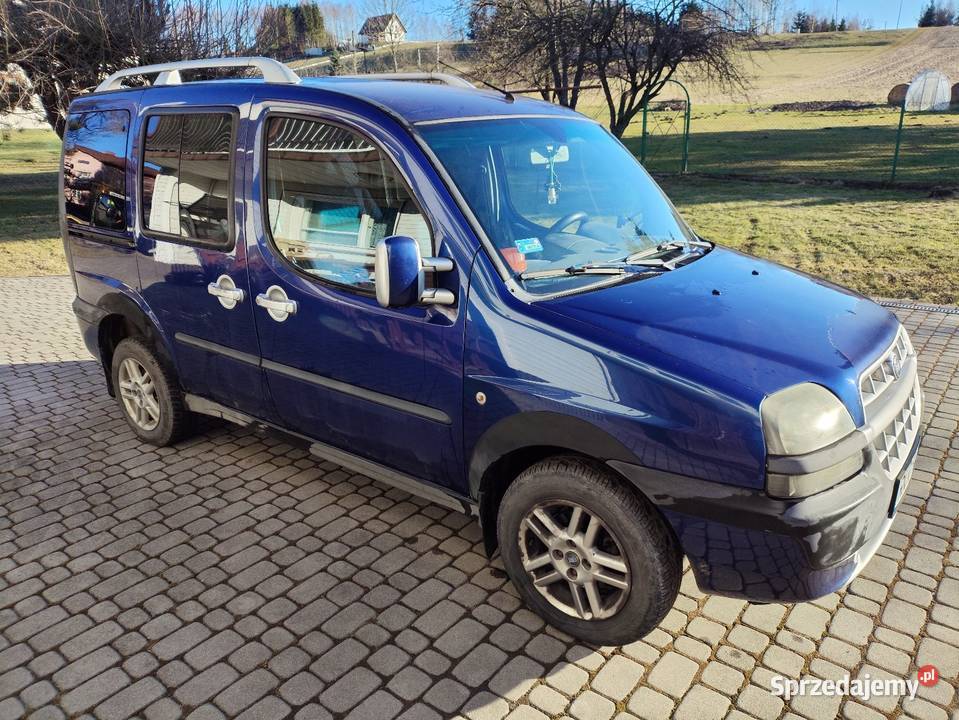 Fiat Doblo Malibu 16 LPG hak Korczyna