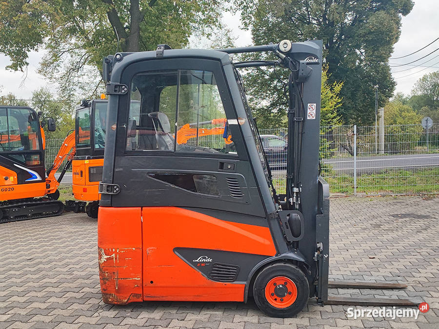 Wózek widłowy elektryczny Linde E16H02 16 t Kęty
