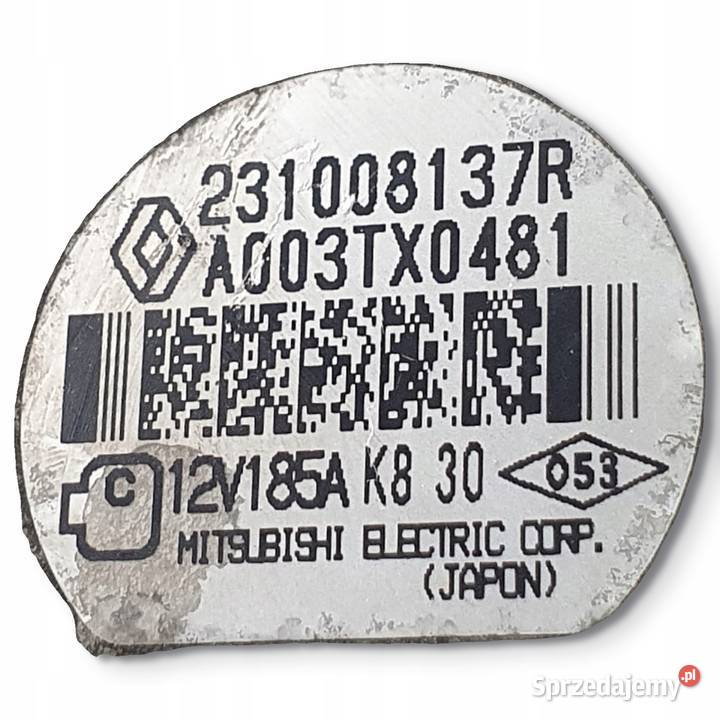 ALTERNATOR Renault Master III Movano 23 DCI Układ elektryczny silnika Chełm