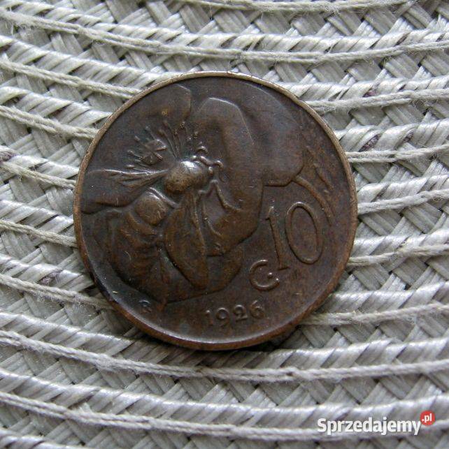 Włochy 10 Centesimi 1926r Kalisz sprzedam