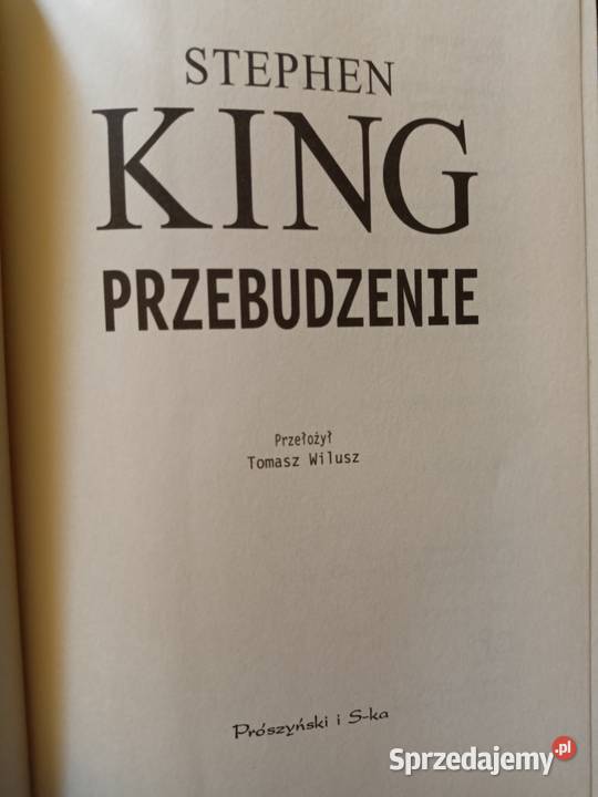 King książki Przebudzenie księgarnia antykwariat Warszawa