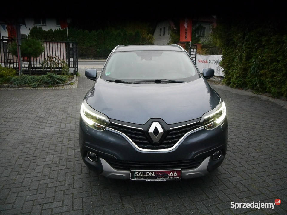 Renault Kadjar 12b Ledy Navi xenon Stan b Częstochowa sprzedam