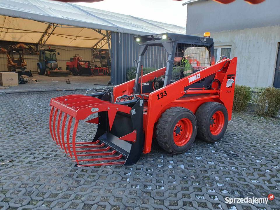 Miniładowarka Bobcat Thomas 133 7420h łódzkie sprzedam