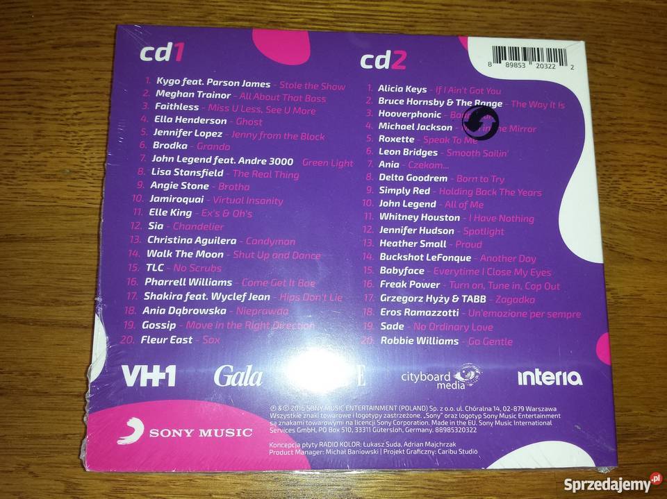 RADIO KOLOR Pop Soul Rnb 2CD nowa folia mazowieckie Warszawa sprzedam