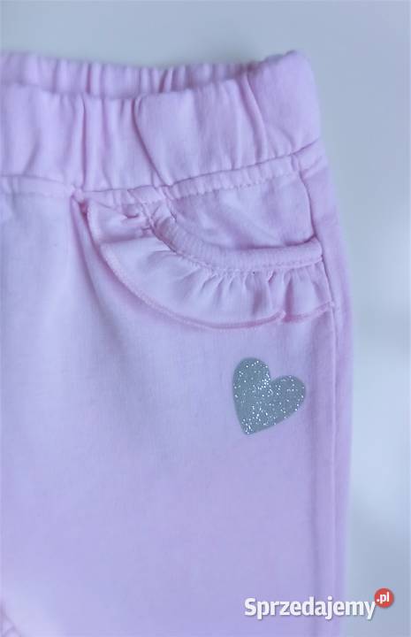 Spodnie dresowe z falbankami Ergge 80 Rozmiar 80 śląskie Katowice sprzedam