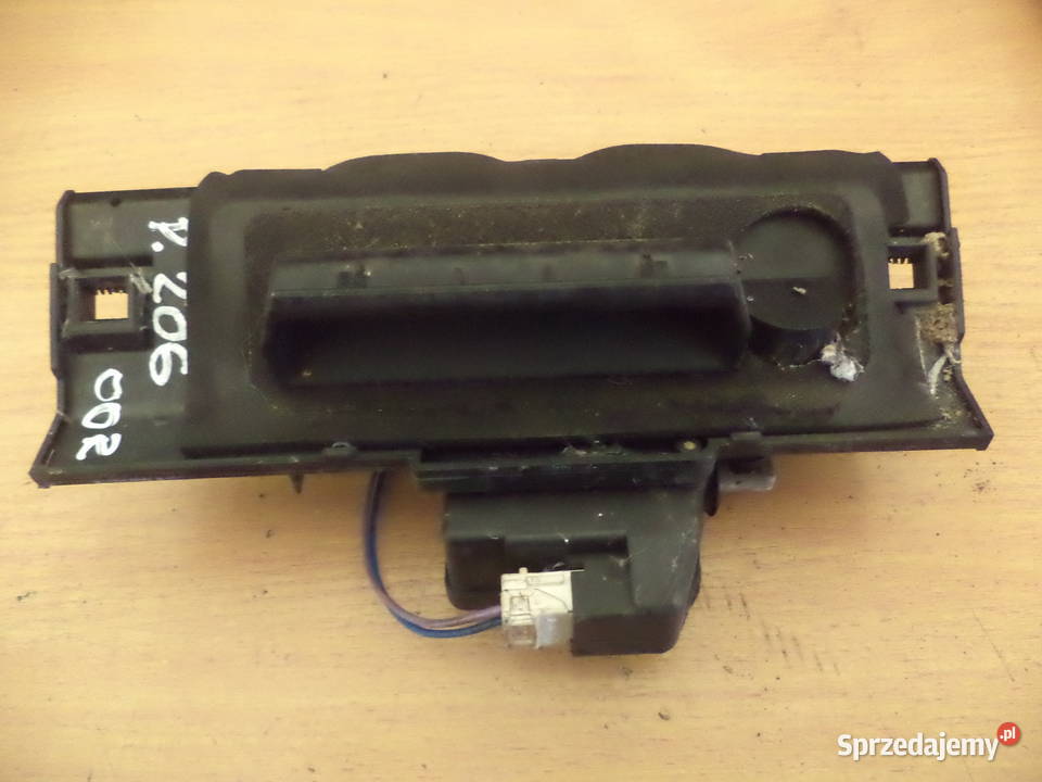 PEUGEOT 206 KLAMKA ZAMEK KLAPY SILOWNIK Turek sprzedam