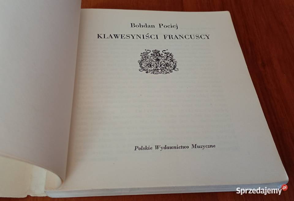 Klawesyniści francuscy Bogdan Pociej Kultura i Rozrywka Gdańsk