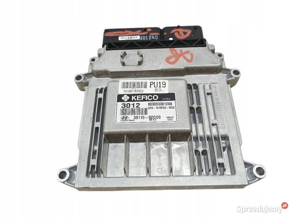 STEROWNIK SILNIKA 3911002DD0 11 B 66 Hyundai i10