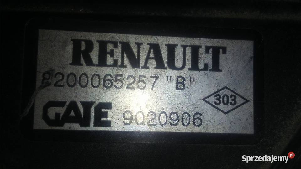 wentylator chłodnic 16 16V19dci Renault Piotrków Trybunalski