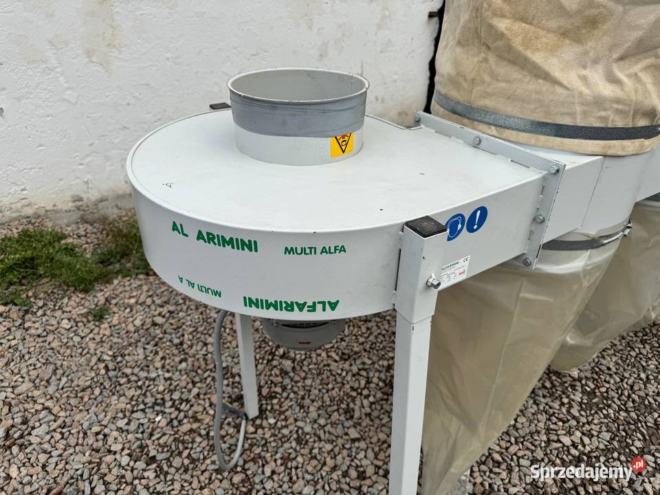 Odciąg trocin 4 workowy ALFA RIMINI Produkcja Kalwaria Zebrzydowska