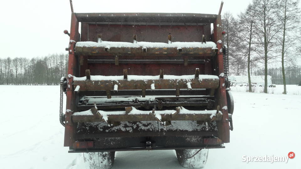 Rozrzutnik obornika Brimont 8t nieuszkodzony wielkopolskie