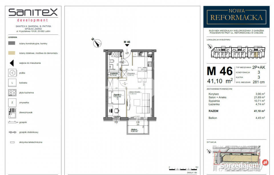 Nowa Reformacka Nowa era komfortu w sercu Chełma Rok budowy 2025 Chełm