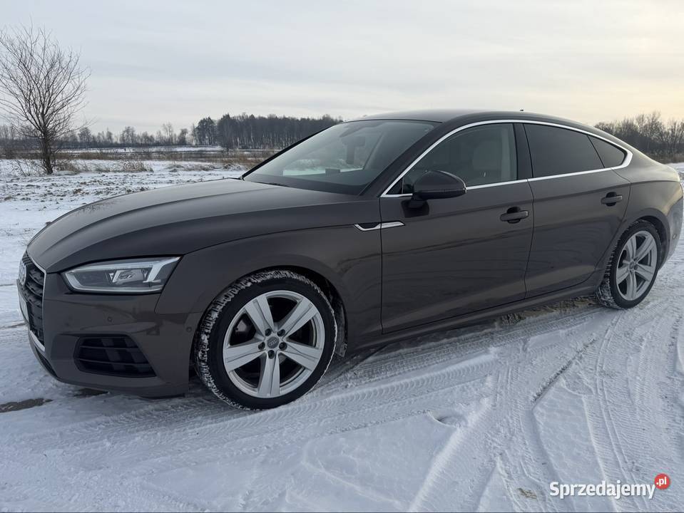 Audi A5 Sportback 20 TDI 2018 r bezwypadkowy A5 lubelskie Kraśnik