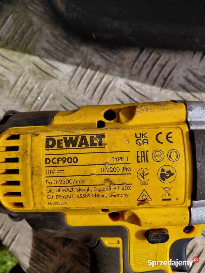 Klucz udarowy szlifierka kątowa Dewalt