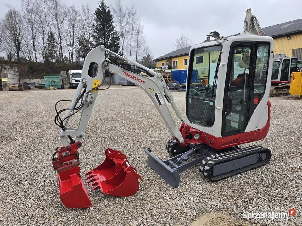 Minikoparka Takeuchi TB216 16 18t Wrocław